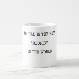 Mug Papa Arborist tronçonneuse cadeau d'anniversaire