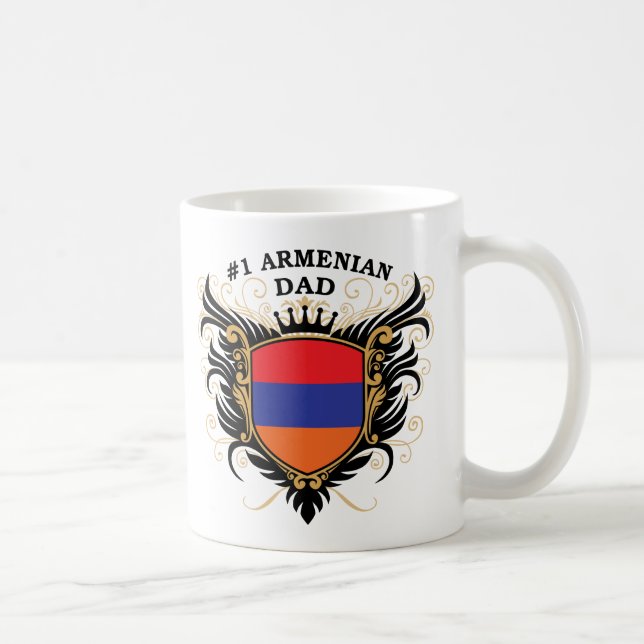 Mug Papa arménien du numéro un (Droite)