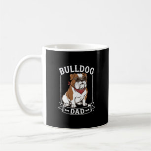 Mug Papa Bouledogue Chien Lunettes de soleil Bandana