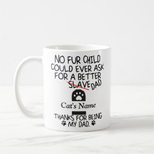 Mug papa chéri chaton, nom du chat