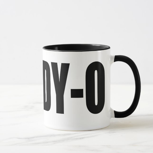 Mug Papa Daddy-O Hipster (Droite)
