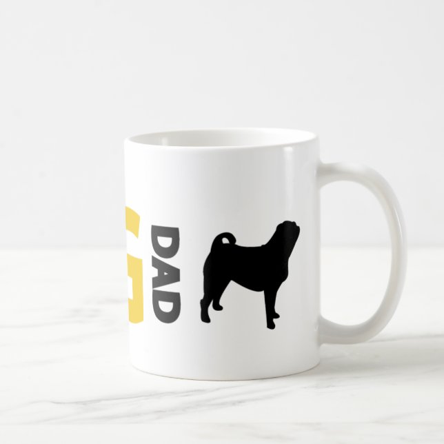 Mug Papa de carlin (Droite)