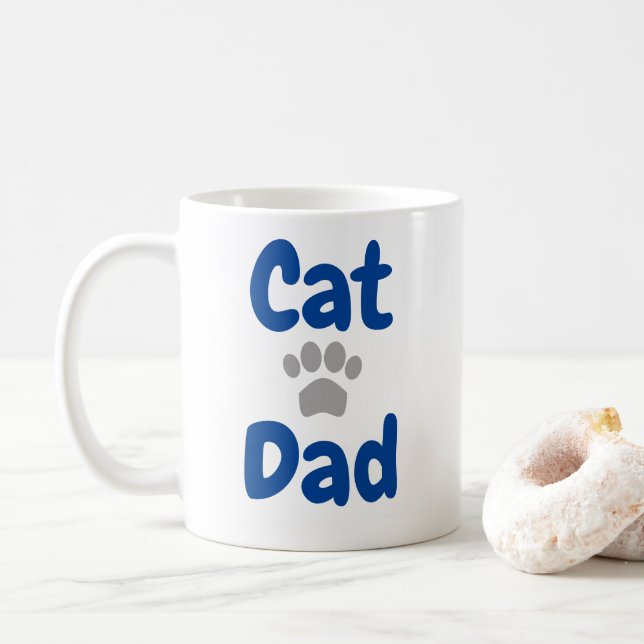 Mug Papa de chat (Avec donut)