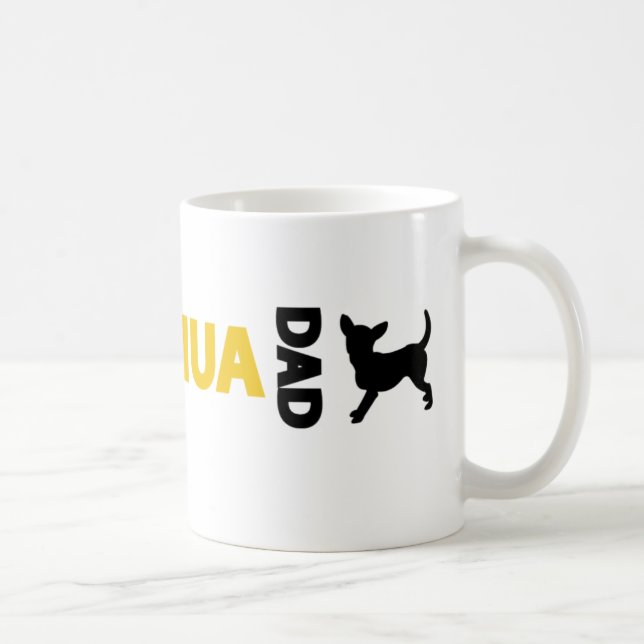Mug Papa de chiwawa (Droite)