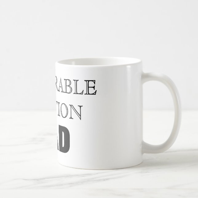 Mug Papa de mention honorable (Droite)