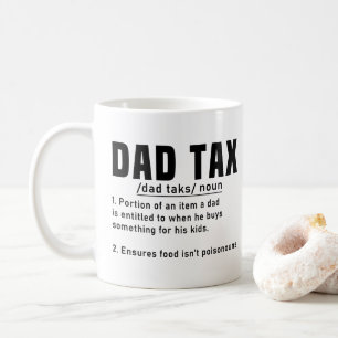 Mug Papa Définition de l'impôt Fête des pères Drôle Pè
