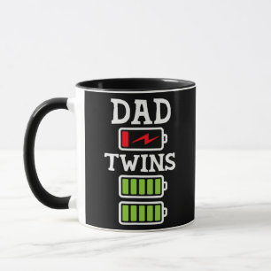 Mug Papa Des Jumeaux Père Des Jumeaux Papa Jumeau 