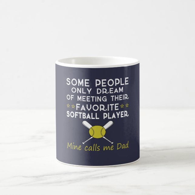 MUG PAPA DU BASE-BALL (Centre)