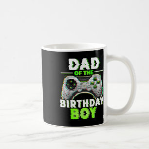 Mug Papa Du Joueur Vidéo Enfant Anniversaire Qui Corre