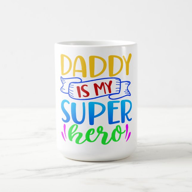 Mug Papa Est Mon Super Héros (Centre)