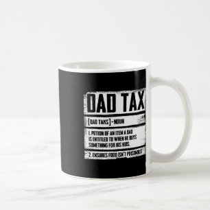 Mug Papa Fête des pères De Définition De L'Impôt Pour 