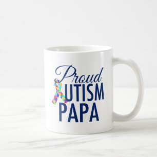 Mug Papa fier d'autisme