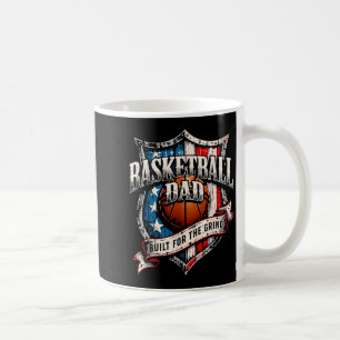 Mug Papa fier de basket rétro - Construit pour la pein