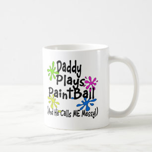 Mug Papa Joue Au Paintball