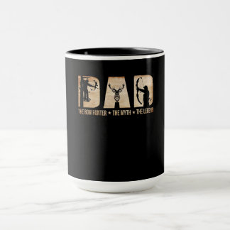 Mug Papa Le Chasseur De Bow Mythe Légende Chasse Cadea