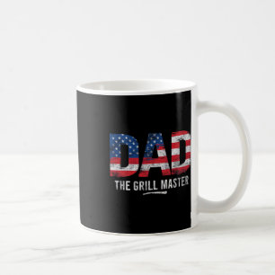 Mug Papa Le Grill Master Drapeau Américain
