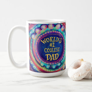 Mug Papa le plus froid du monde Inspirivée moderne