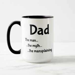 Mug Papa...l'homme ...le mythe ...la coloration.