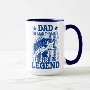 Mug Papa - L'Homme, Le Mythe, La Légende De La Pêche