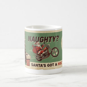 Mug Papa Noël Harley Vintage Noël Café