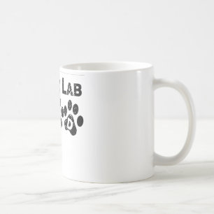 Mug Papa noir de laboratoire