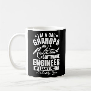 Mug Papa papa grand-père et un ingénieur logiciel à