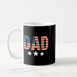Mug Papa patriotique Usa Fête des pères Drapeau améric