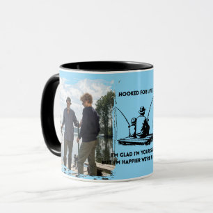 Mug Papa Pêche Accroché à Vie 