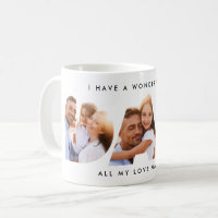 Papa photo typographie moderne cadeau enfant