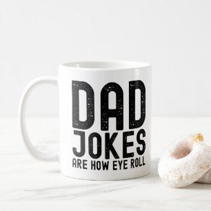 Mug Papa plaisante est comment les yeux roulent Cool P