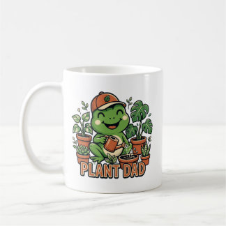 Mug Papa plante grenouille arrosant des plantes d'inté