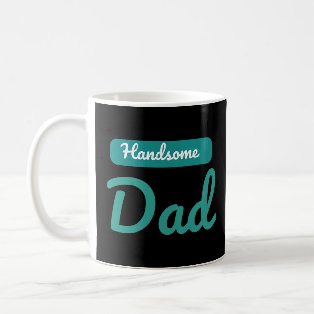 Mug Papa Séduisant – Le Meilleur Titre qu'un Homme Pui (Gauche)