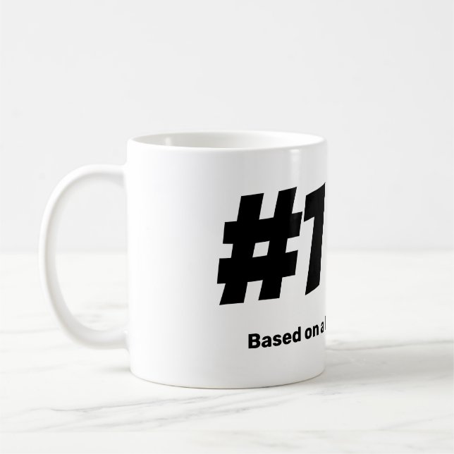 Mug Papa statistiquement faussé (Gauche)