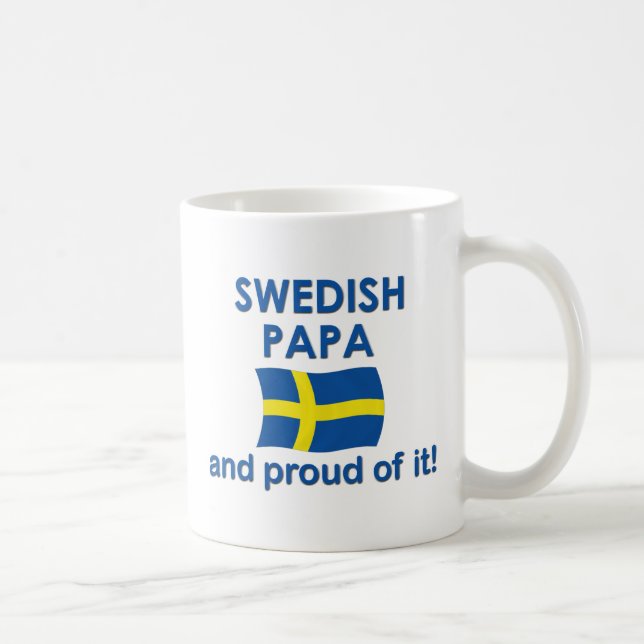 Mug Papa suédois fier (Droite)