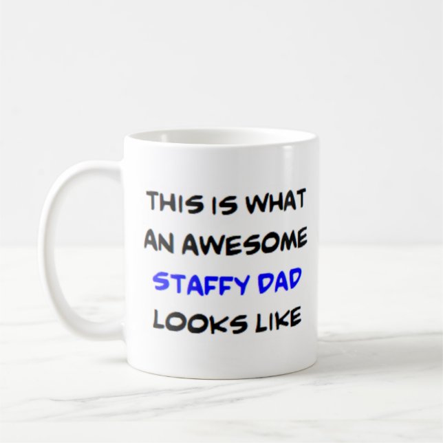 Mug papa, super (Gauche)