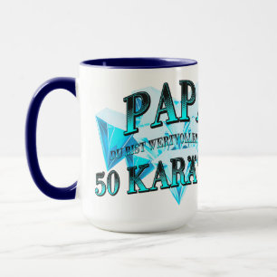 Mug Papa, t'es plus précieux qu'un 50 carats