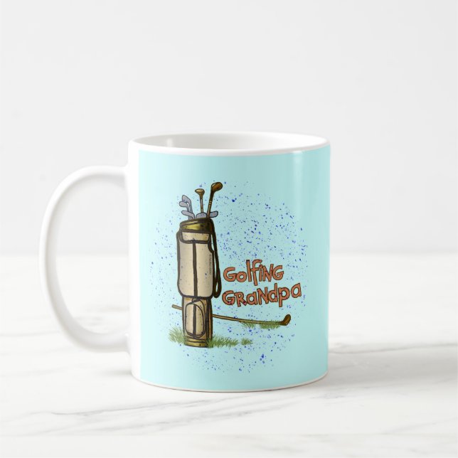 Mug Papi de golf (Gauche)