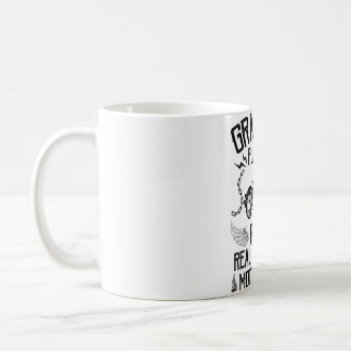 Mug papi moto drôle cadeaux lama drôle yoga cl