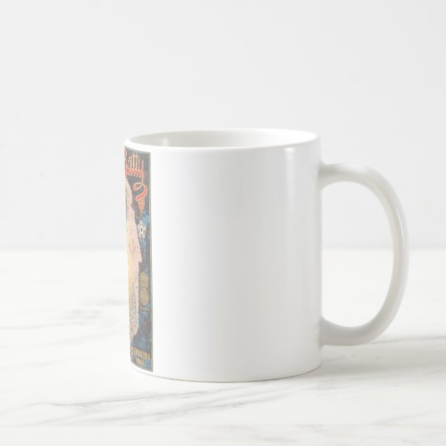 Mug Papier à cigarettes à pile noire 1910 (Droite)