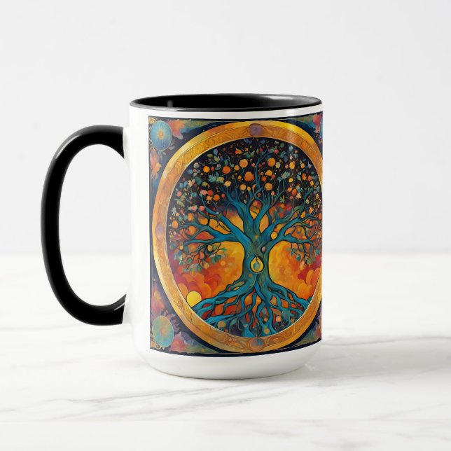 Mug Papier de l'Arbre de vie (Gauche)