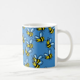 Mug Papier peint d'abeille