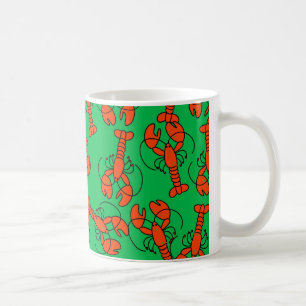 Mug Papier peint de homard