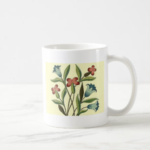 Mug Papier peint floral Art Nouveau Joli
