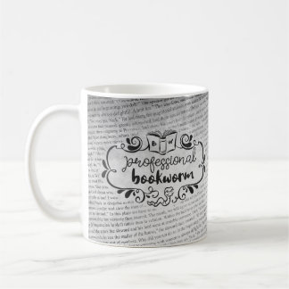 Mug Papier professionnel de rat de bibliothèque