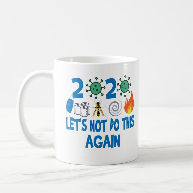 Mug Papier toilette Masque Ouragans Feux de forêt Horn (Gauche)