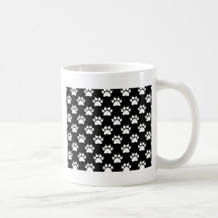 Mug Papiers et Motifs blancs pour chats Imprimer