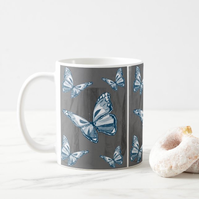 Mug Papillon (Avec donut)