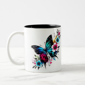 Mug papillon