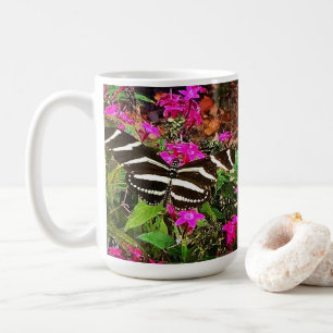 Mug Papillon à aile longue Zebra