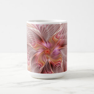 Mug Papillon Abstrait Coloré Art Fantastique Fractal